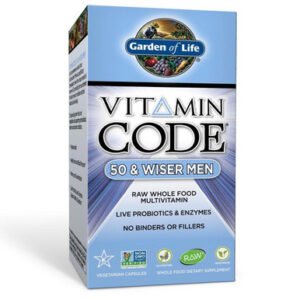 Garden Of Life Vitamin Code 50+ Wiser Men 240 Veg Caps