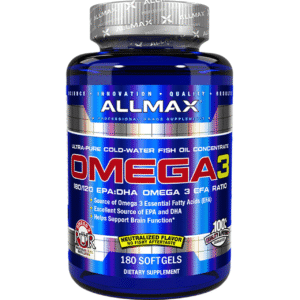 Alternative view of Allmax Nutrition Omega 3 180 Capsules