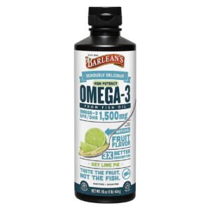 Alternative view of Barlean's Omega Swirls Fish Oil Lime 16 Ounces