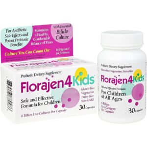 Alternative view of American Lifeline Florajen 4 Kids 30 Capsules