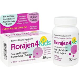 American Lifeline Florajen 4 Kids 30 Capsules