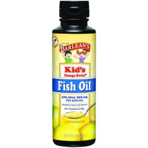 Alternative view of Barlean's Kid's Omega Swirl Fish Oil Lemonade 8 Fluid Ounces