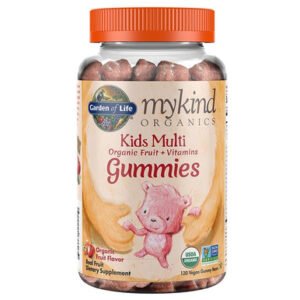 Garden of Life Kids Multi Gummies 120 Vegan Gummies Organic Fruit Flavor