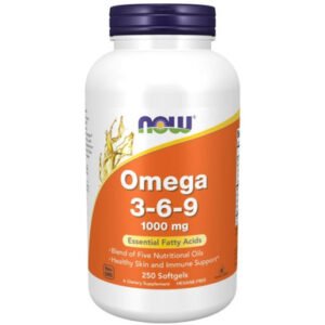 Now Foods Omega 3-6-9 1000mg 250 Softgels
