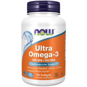 Alternative view of Now Foods Ultra Omega-3 Fish Oil 90 Softgels