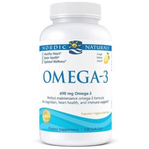 Alternative view of Nordic Naturals Omega-3 Fish Oil 120 Softgels