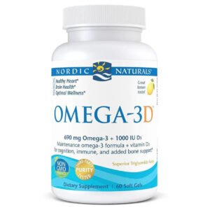 Alternative view of Nordic Naturals Omega-3D Fish Oil 60 Softgels