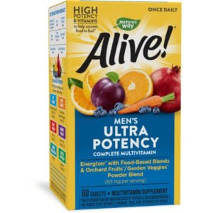 Alternative view of Nature's Way Alive! 1 Daily Men's 60 Tablets (Previously Enzymatic Therapy)