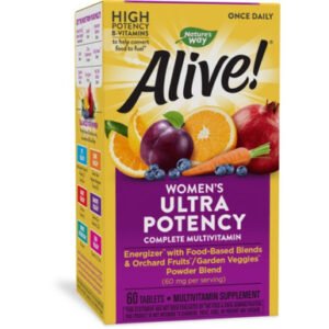Nature's Way Alive! 1 Daily Women's 60 Tablets (Previously Enzymatic Therapy)