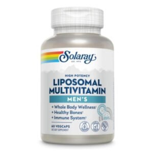 Alternative view of Solaray Men's Liposomal Multi 60 Veg Caps