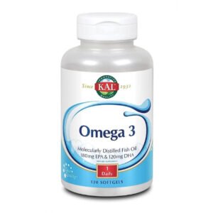 Alternative view of Kal Omega-3 Fish Oil 120 Softgels