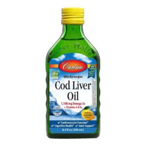 Alternative view of Carlson Norwegian Cod Liver Oil Lemon 250mL