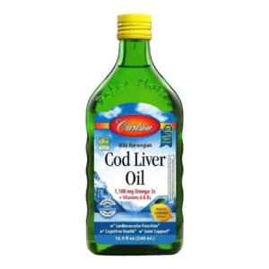 Alternative view of Carlson Norwegian Cod Liver Oil Lemon 500ml
