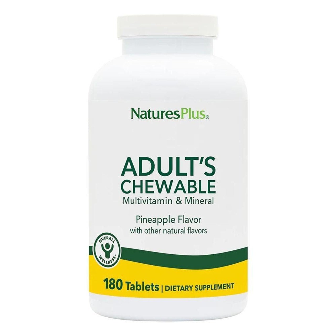 Nature's Plus Adult Chewable Multivitamin 180 Tablets - Image 2