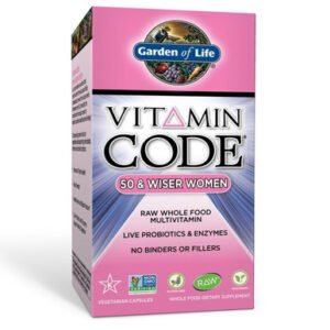 Garden Of Life Vitamin Code 50+ Wiser Women 240 Veg Caps