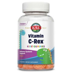 Alternative view of Kal Vitamin C-Rex 60 Orange Flavored Gummies